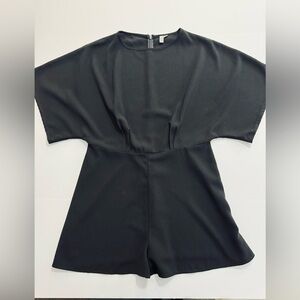ASOS Black Kimono Romper Size 12
